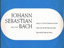 BACH Sonatas PASQUIER Cello DOUKAN Violin BOULAY Harpsichord FLP-77006 10inch