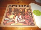AMERICA FIRST ALBUM RARE ORIG LP TRUE FIRST PRESS w/OUT 'HORSE w NO NAME UK 71
