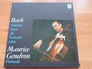 Maurice Gendron plays Bach Solo Cello Suites. Philips 3 LP