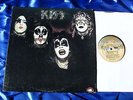 KISS LP S/T Debut, US, Error Pressing with LIVE version of 