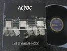 AC/DC   Let There Be Rock ..1977 OZ LP on BLUE ALBERTS LABEL .. Ex