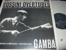 GAMBA : ROSSINI OVERTURES AUDIOPHILE 180 GRAM LP DECCA SXL 2266 SPEAKERS CORNER