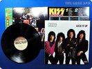 KISS Lick It Up 28S-181 OBI PRINT LP Ax5717