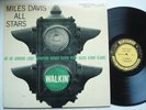 MILES DAVIS All Stars Walkin' PRESTIGE 7076 W. 50th RVG Original Mono 1957 DG LP