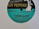 RARE DJ RADIO SPOTS RECORD Mary Poppins Julie Andrews Walt Disney 2607
