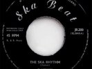 C HYMAN The Ska Rhythm / Ska is Movin' On  SKA BEAT  RARE orig. press 45 LISTEN