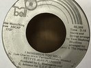 45 Bettye Jean Plummer I Remember You Well / You Don't Know 7