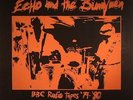 ECHO & THE BUNNYMEN - BBC Radio Tapes 79-80 - LP in silk-screened sleeve