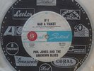 PHIL JONES & UNKNOWN BLUES If I Had A Ticket AUSSIE Garage/Blues VG+ Promo 1967