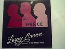 Leroy Brown -Prayer of Peace /Reggae LP Rare on CATURNA  Canadian
