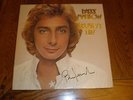 Barry Manilow LP Greatest Hits AUTOGRAPHED