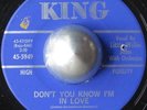 RARE R&B LITTLE WILLIE JOHN Don't you know I'm in love KING LISTEN