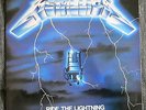 METALLICA Ride The Lightning LP MEGAFORCE RECORDS 1984 wahrsch. Erstauflage