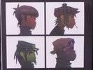 GORILLAZ DEMON DAYS LP GATEFOLD 2 X LP UK BLUR
