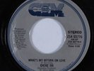 Modern Soul Boogie 45 OCIE III What's My Return On Love CIM NM HEAR