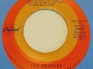 BEATLES And I Love Her CAPITOL 45 1969 rare target label with DOME logo 7” VG++
