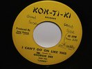 GEORGIE DEE AND THE LADDS  I Can't Go On Like This RARE DOO WOP 45  45rpm