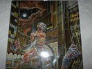 IRON MAIDEN RARE PROMO LP SOMEWHERE IN TIME ITALY