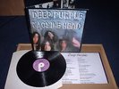 DEEP PURPLE MACHINE HEAD ORIG UK A1/B1 1st PRESS1972 L/P EX/EX + RARE INSERT