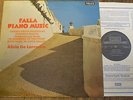 SXL 6683 Falla Piano Music / de Larrocha