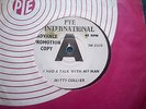 EX UK PYE INT DEMO 45 - MITTY COLLIER - I HAD A TALK WITH MY MAN