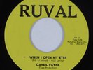 Northern Soul Funk Jazz 45 CAVRIL PAYNE When I Open My Eyes RUVAL HEAR
