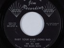 Funk Breaks 45 MR. BO & BLUES BOYS Baby Your Hair Looks Bad DIAMOND JIM HEAR