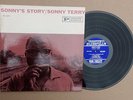 SONNY TERRY: Sonny's Story LP Bluesville original very clean