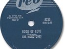 Rare The MONOTONES Rock'N Roll 78 RPM Record. Book of Love