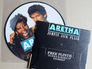 Rolling Stones Aretha Franklin Jumpin Jack Flash Mint 7” Picture Disc + Plinth
