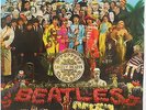 Beatles/Sgt Pepper.UK Parlophone PCS 7027 Stereo 2 Box Label LP + Cut Outs EXC.