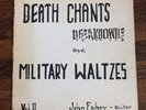 JOHN FAHEY DEATH CHANTS LP 1964 SUPER RARE HAND SCREENED FIRST PRESSING