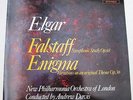 Rare ANDREW DAVIS cond ELGAR Falstaff - Enigma Variations LP Lyrita UK