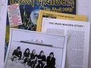 PRoMo STAMPED ORIG with PRESS KIT IRON MAIDEN Live After Death 2LP NWOBHM
