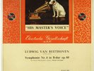 WILHELM FURTWANGLER BEETHOVEN SYMPHONY NO. 4 HMV ED.1 WALP 1059 EX