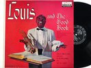 LOUIS ARMSTRONG: LOUIS AND THE GOOD BOOK decca LP / jazz vocals MONO DG EX