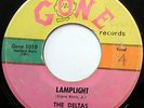 DELTAS 45 Lamplight / Let Me Share Your Dream R&B Doo Wop GONE 1957 w2112