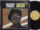 LIGHTNIN' HOPKINS LIGHTNIN' STRIKES Rare French Press VERVE FOLKWAYS BIEM