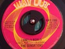Rare Ohio Northern Soul 45 THE SENSATIONS Lonely World/Another Girl WAY OUT VG++