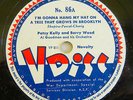 Vtg WWII V-Disc # 86 Tommy Dorsey AL JOLSON Patsy Kelly BARRY WOOD Goodman VDISC
