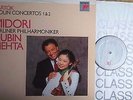 Midori Mehta Bartok Violin Concertos 1 & 2 Ed1 Sony Digital Stereo 1990 MINT
