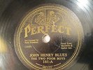 78 RPM RECORD PERFECT 181 THE TWO POOR BOYS/JOE EVANS