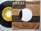 COZY COLE & GARY CHESTER Sing Sing Sing Rockin Drummer Yellow lbl PROMO 45 w312