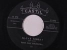 RENE HALL: Night Fright / Turf 45 (almost M-) rare Blues & R&B