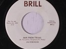 JIM ROBINSON: Man From Texas 45 rare Oldies