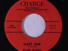 PEARL WOODS: Right Now / Sippin Sorrow 45 rare Soul