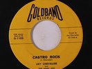 JAY CHEVALIER: Castro Rock / Mona 45 rare Rockabilly