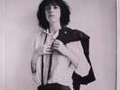 PATTI SMITH: Horses LP (70s light blue label, 'Horses' in white printing oc ver