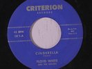 FLOYD WHITE & DEALERS / RICKEY AQUARY: Cinderella / Cha Cha Rock 45