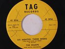 SHARPS: Six Months, Three Weeks / Cha Cho Hop 45 (xol, very clean ) rare Vocal